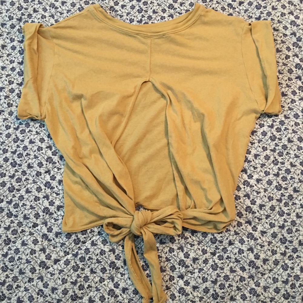 fp beach tie back top